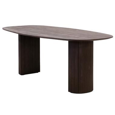 Table de salle à manger Feline - manguier brun foncé - 220 cm product