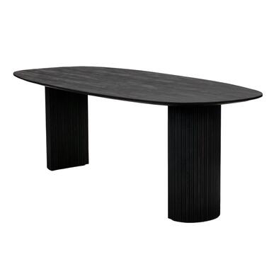 Table de salle à manger ovale Feline - manguier noir - 240 cm product