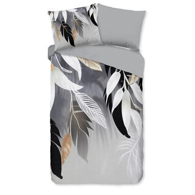 Pure Housse de couette "feuilles" - Gris - (240x200/220 cm) - Microfibre product