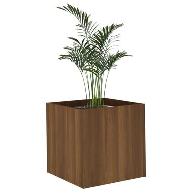 vidaXL Jardinière Chêne marron 40x40x40 cm Bois d'ingénierie product