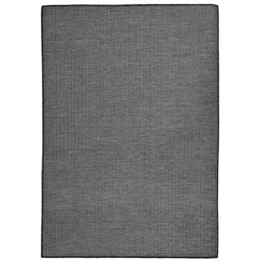 vidaXL Tapis à tissage plat d'extérieur 160x230 cm Gris product