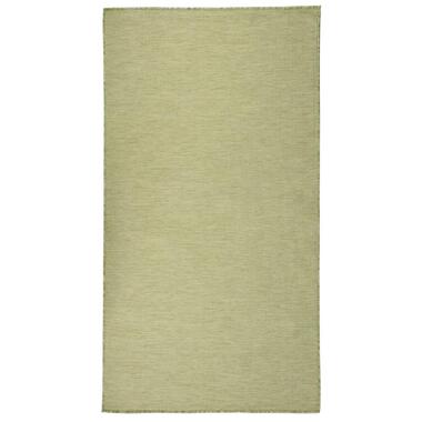 vidaXL Tapis à tissage plat d'extérieur 80x150 cm Vert product