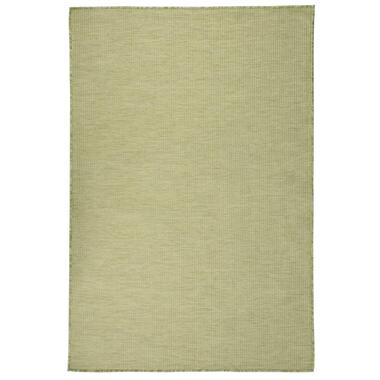 vidaXL Tapis à tissage plat d'extérieur 120x170 cm Vert product