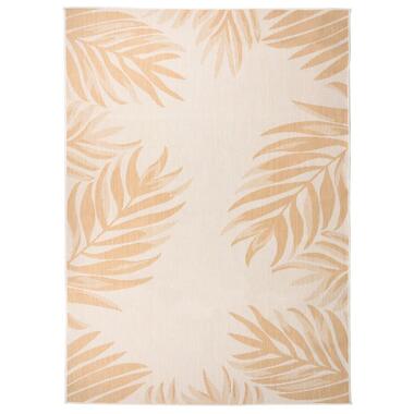 vidaXL Tapis à tissage plat d'extérieur 200x280 cm Motif de feuille product