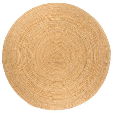 vidaXL Tapis jute tressé 240 cm Rond product