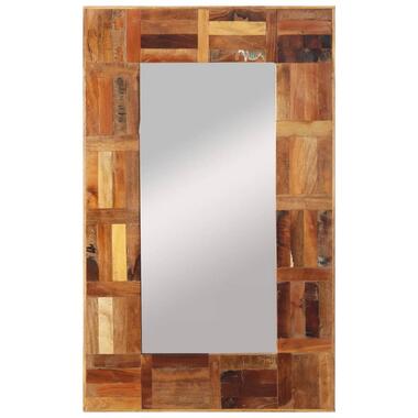 vidaXL Miroir mural Bois massif de récupération 50x80 cm product