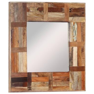 vidaXL Miroir mural Bois massif de récupération 50x50 cm product