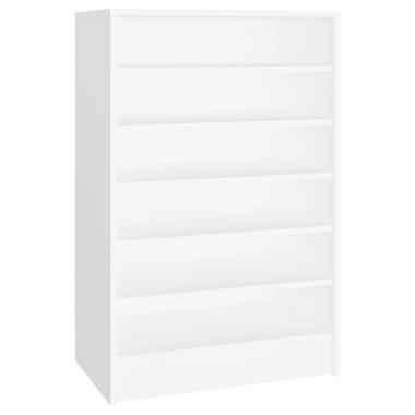 vidaXL Armoire à chaussures Blanc 60x35x92 cm Bois d’ingénierie product