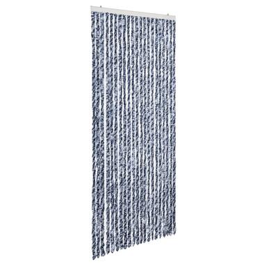 vidaXL Moustiquaire Bleu et blanc 90x200 cm Chenille product