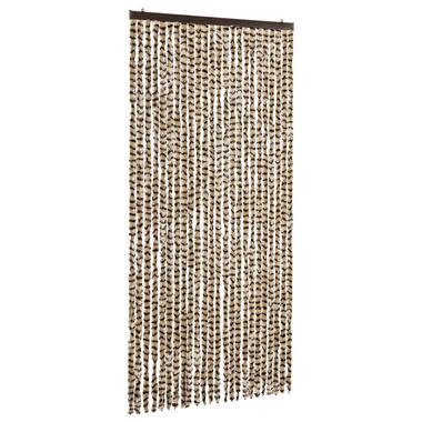 vidaXL Moustiquaire Beige et marron 100x220 cm Chenille product