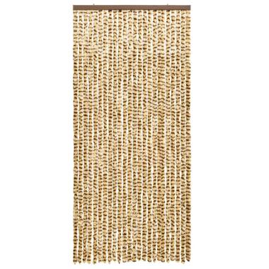 vidaXL Moustiquaire Beige et marron 90x220 cm Chenille product