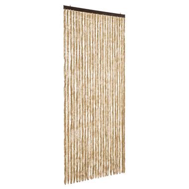 vidaXL - rideau contre insectes - Beige - Polypropylène - 100 x 220 cm product