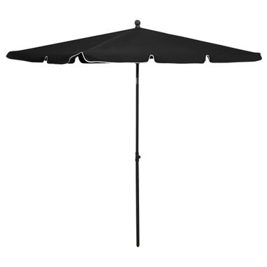 vidaXL Parasol de jardin avec mât 210x140 cm Noir product