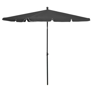 vidaXL Parasol de jardin avec mât 210x140 cm Anthracite product