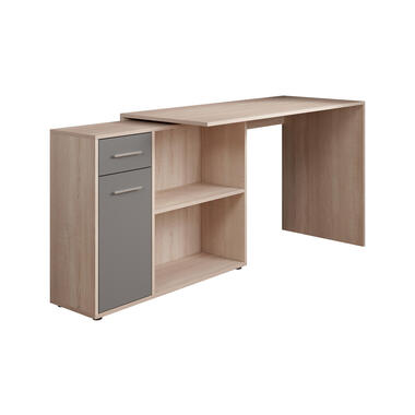 Bureau Nomi - Chêne - Gris - 120 cm product