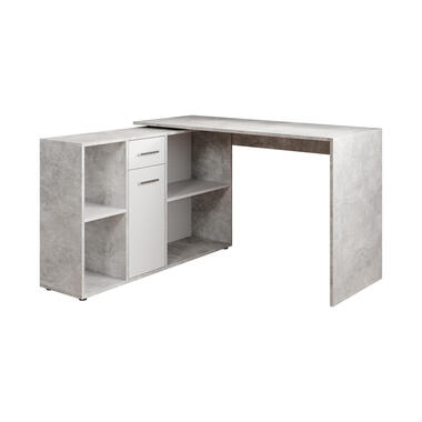 Meubella Bureau Crister - Grijs - 122 cm product