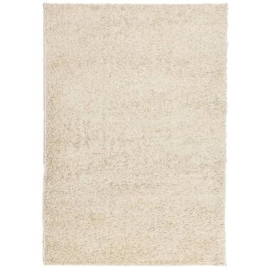 vidaXL Tapis shaggy à poils longs moderne doré 140x200 cm product