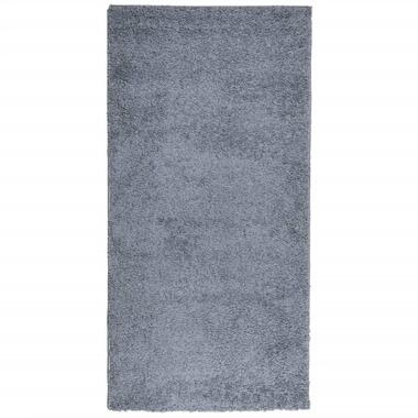 vidaXL Tapis shaggy PAMPLONA poils longs moderne bleu 100x200 cm product