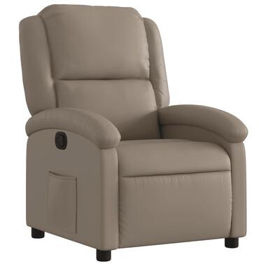 vidaXL Fauteuil inclinable Cappuccino Similicuir product