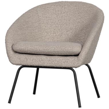 Fauteuil - Bouclé - Greige - 69x69x68 - WOOOD - Ditte product