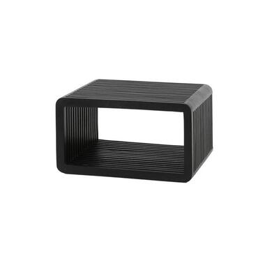 Hoyz Collection - Table de Chevet Suspendue Rib - Teck Noir product