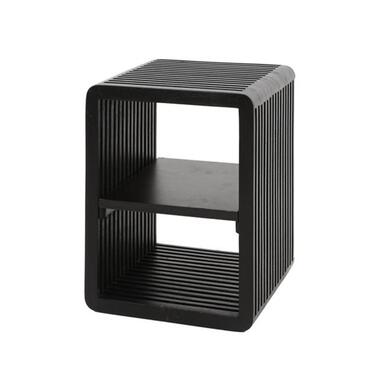 Hoyz Collection - Table de Chevet XS Suspendue Rib - Teck Noir product