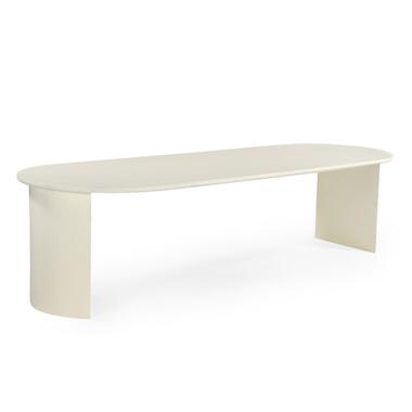 Eettafel Ovaal 300cm - Beige Betonlook - Demy product