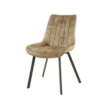 Collection Hoyz - Chaise à assise large - Velours champagne - Lot de 4 product