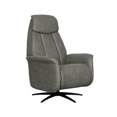 LABEL51 Fauteuil Oslo - Taupe - Micro Suède - Électrique - 87x79x112 cm product