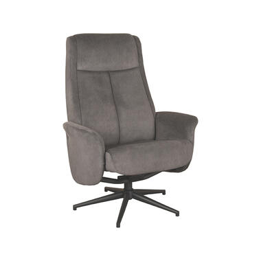 LABEL51 Fauteuil Bergen - Antraciet - Cosmo - 76x77x105 cm product