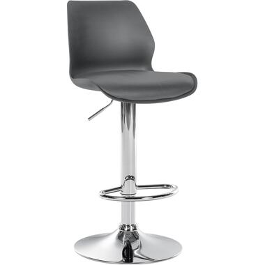 CLP Tabouret de bar Gilbert Chrome Cadre - Plastique - Gris product