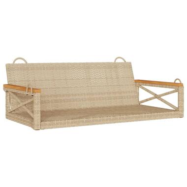 vidaXL - balancelle - Beige - Rotin synthétique - 62 x 109 x 40 cm product