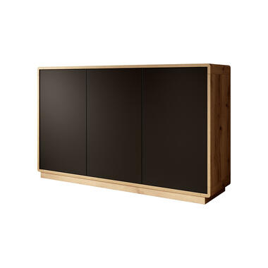 Buffet Acuna - Noir mat - Chêne - 160 cm product