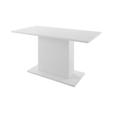 Meubella Eetkamertafel Olymp - Wit - 138 cm product