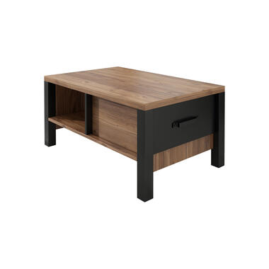 Table basse Olivia - Noir - Chêne - 90 cm product