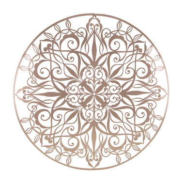 Mandala de luxe rond 80 x 80cm Or rosé product