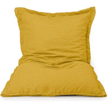 Parya - Coussin durable et 100% recyclé - Jaune - 100x150cm - Pour product