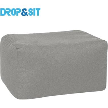 Parya - Pouf Durable - 100% bouteilles recyclées - Gris - 55x75x45 cm product