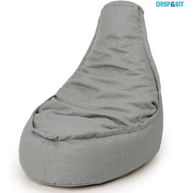 Parya - Fauteuil pouf adultes - 95 x 75 cm - Pouf gris -. product