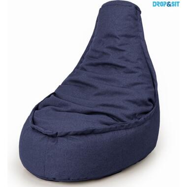 Parya - Fauteuil pouf adulte - 95 x 75 cm - pouf bleu -. product