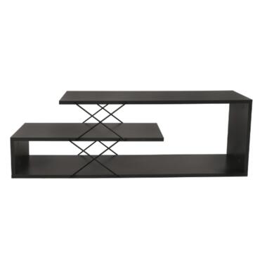 Meuble TV Kalune - 100% Mélamine - Anthracite - Tablettes 45cm product