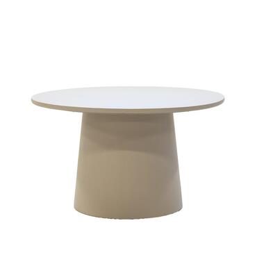 Eettafel Rond Ø130cm - Greige Betonlook - 2-4 Personen - Dani product