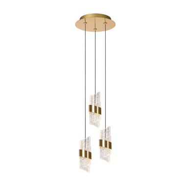 Lucide KLIGANDE Hanglamp - Mat Goud / Messing product