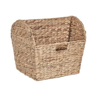 Panier de rangement en jacinthe d'eau ton naturel VINH product