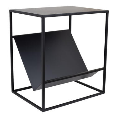 LOFT42 Freek Bijzettafel met Tijdschriften- of Krantenbak - Metaal -47x36x29 product