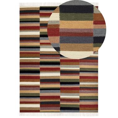 Tapis kilim en laine multicolore 160 x 230 cm MUSALER product