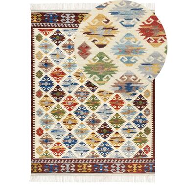 Tapis kilim en laine multicolore 160 x 230 cm AKNALICH product