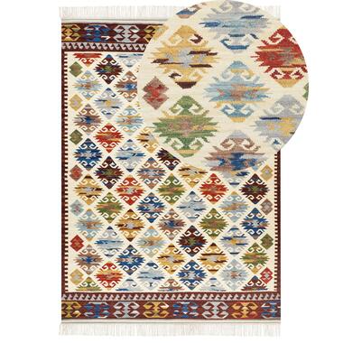 Tapis kilim en laine multicolore 200 x 300 cm AKNALICH product