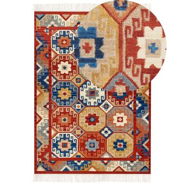 Tapis kilim en laine multicolore 200 x 300 cm LUSARAT product