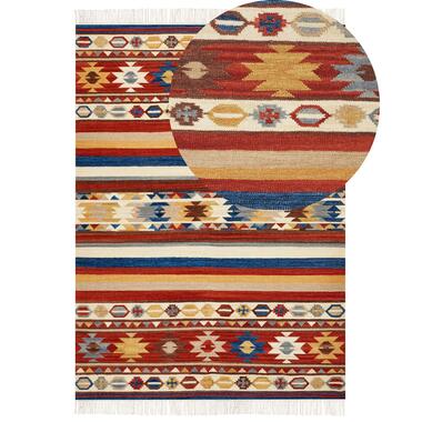 Tapis kilim en laine multicolore 200 x 300 cm JRARAT product